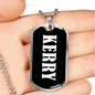 Kerry v03 - Luxury Dog Tag Necklace