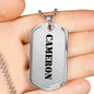 Cameron - Luxury Dog Tag Necklace