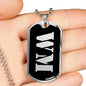 Wm v3 - Luxury Dog Tag Necklace