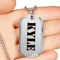 Kyle - Luxury Dog Tag Necklace
