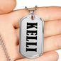 Kelli v01 - Luxury Dog Tag Necklace