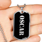 Oscar v3 - Luxury Dog Tag Necklace