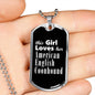 American English Coonhound v2 - Luxury Dog Tag Necklace