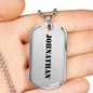 Johnathan - Luxury Dog Tag Necklace