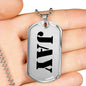 Jay - Luxury Dog Tag Necklace