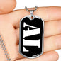Al v2 - Luxury Dog Tag Necklace