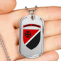 131st Reconnaissance Battalion (Ukraine) - Luxury Dog Tag Necklace