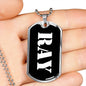 Ray v2 - Luxury Dog Tag Necklace