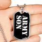 Army Son v3 - Luxury Dog Tag Necklace