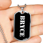 Bryce v2 - Luxury Dog Tag Necklace
