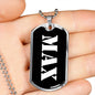 Max v2 - Luxury Dog Tag Necklace