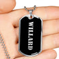 Willard v3 - Luxury Dog Tag Necklace