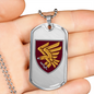 95th Air Assault Brigade (Ukraine) - Luxury Dog Tag Necklace