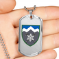 10th Mountain Assault Brigade (Ukraine) - Luxury Dog Tag Necklace