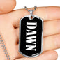 Dawn v02 - Luxury Dog Tag Necklace