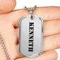 Kenneth - Luxury Dog Tag Necklace