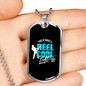 Reel Cool Dad - Luxury Dog Tag Necklace