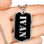 Ivan v3 - Luxury Dog Tag Necklace