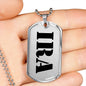 Ira - Luxury Dog Tag Necklace