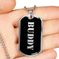 Buddy v3 - Luxury Dog Tag Necklace