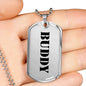 Buddy - Luxury Dog Tag Necklace