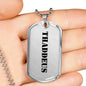 Thaddeus - Luxury Dog Tag Necklace