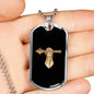 Ukrainian Tank Forces - Luxury Dog Tag Necklace