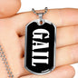 Gail v02 - Luxury Dog Tag Necklace