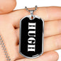 Hugh v2 - Luxury Dog Tag Necklace