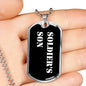 Soldier's Son v3 - Luxury Dog Tag Necklace