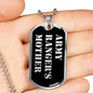 Army Ranger's Mother v2 - Luxury Dog Tag Necklace