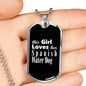 Spanish Water Dog v2 - Luxury Dog Tag Necklace
