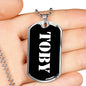 Toby v2 - Luxury Dog Tag Necklace