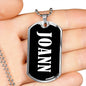 Joann v02 - Luxury Dog Tag Necklace