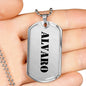 Alvaro - Luxury Dog Tag Necklace