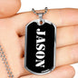 Jason v2 - Luxury Dog Tag Necklace