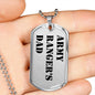 Army Ranger's Dad - Luxury Dog Tag Necklace