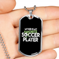 Soccer Dad - Luxury Dog Tag Necklace