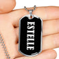 Estelle v02 - Luxury Dog Tag Necklace