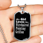 Wirehaired Pointing Griffon v2 - Luxury Dog Tag Necklace