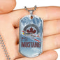 Famous Fighter Aircraft v3 - Luxury Dog Tag Necklace