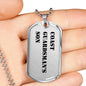 Coast Guardsman's Son - Luxury Dog Tag Necklace