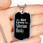Siberian Husky v2s - Luxury Dog Tag Necklace