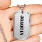 Joaquin - Luxury Dog Tag Necklace