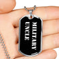Military Uncle v3 - Luxury Dog Tag Necklace