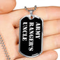 Army Ranger's Uncle v3 - Luxury Dog Tag Necklace