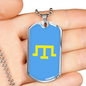Tamga of Crimean Tatar Giray Dynasty - Luxury Dog Tag Necklace