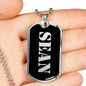 Sean v3 - Luxury Dog Tag Necklace