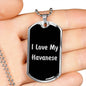 Love My Havanese v5 - Luxury Dog Tag Necklace