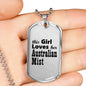 Australian Mist - Luxury Dog Tag Necklace
